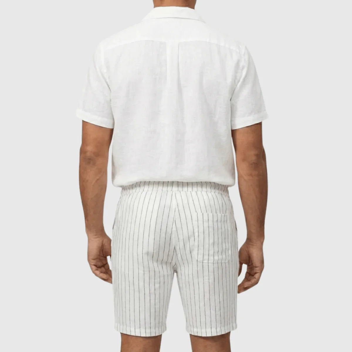 Bermuda Listrada Masculina Italy