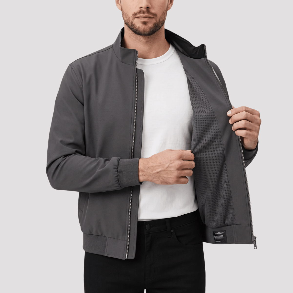 Jaqueta Bomber Masculina com Zíper