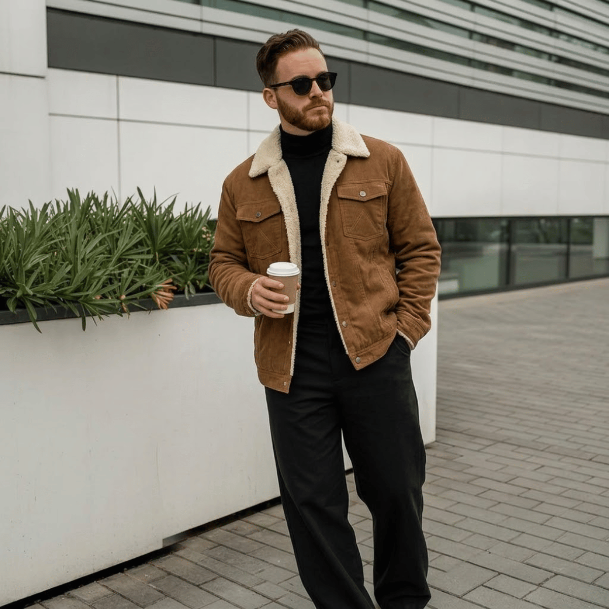 Jaqueta Masculina com Interior Forrado