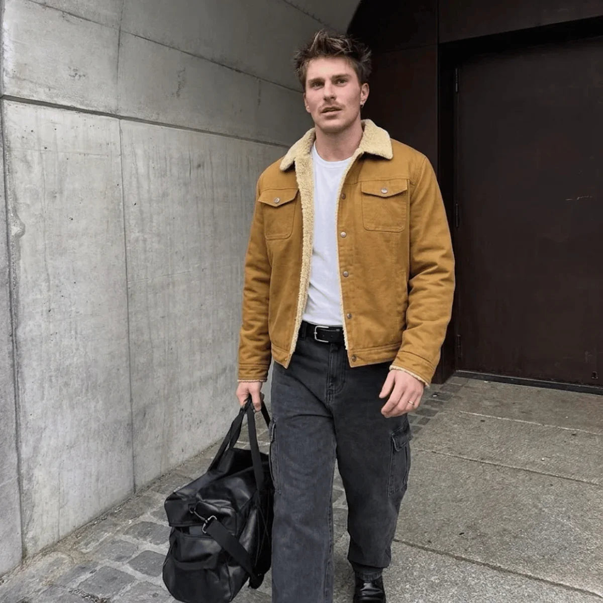 Jaqueta Masculina com Interior Forrado