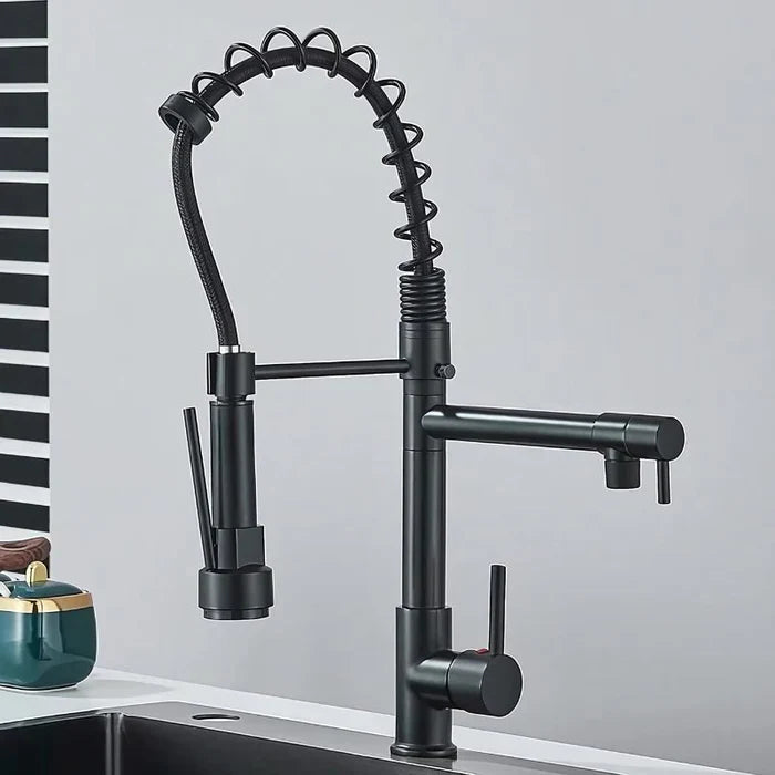 Torneira Gourmet Bico Duplo 360° Versatilidade com Estilo e Robustez