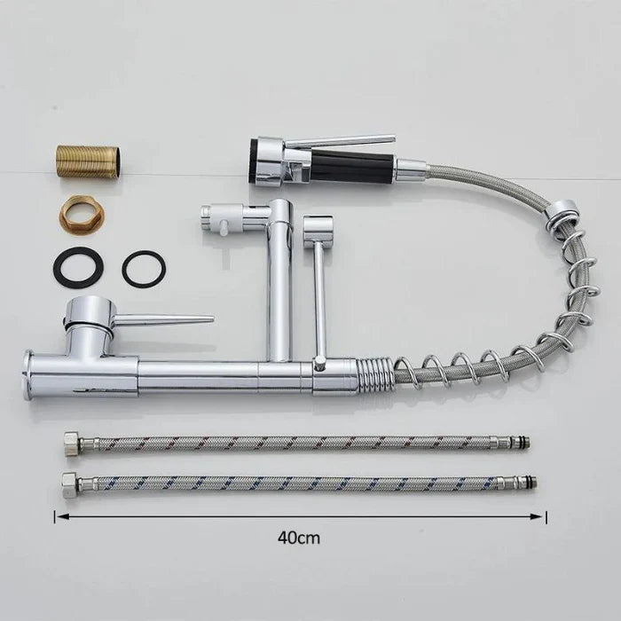 Torneira Gourmet Bico Duplo 360° Versatilidade com Estilo e Robustez