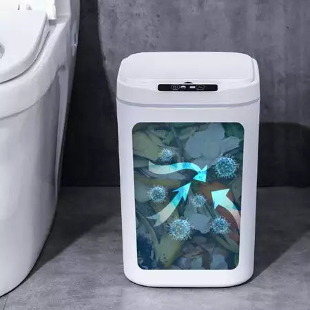 Lixeira Automática com Sensor 16L – Com Luz de LED e Tampa à Prova d’Água