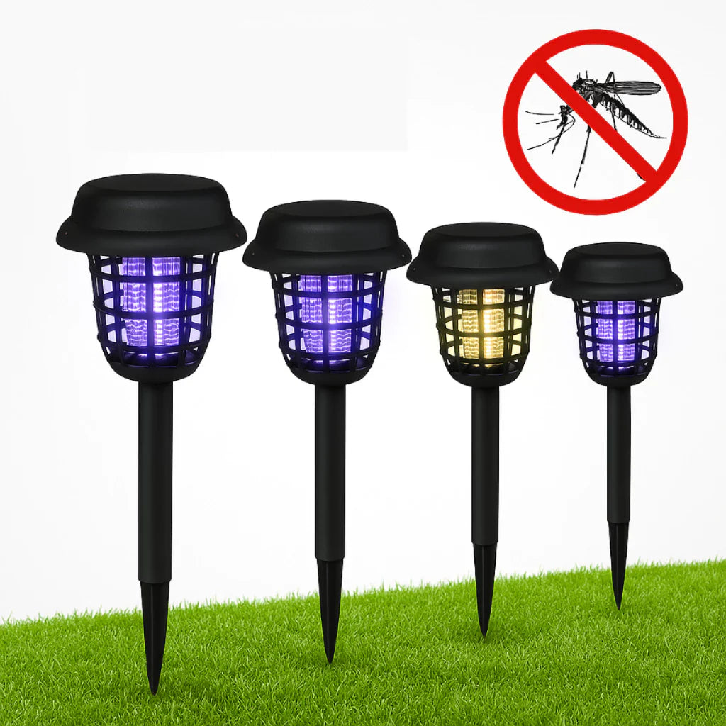 Luminária Solar Repelente de Mosquitos Proteção Natural e Eficiente