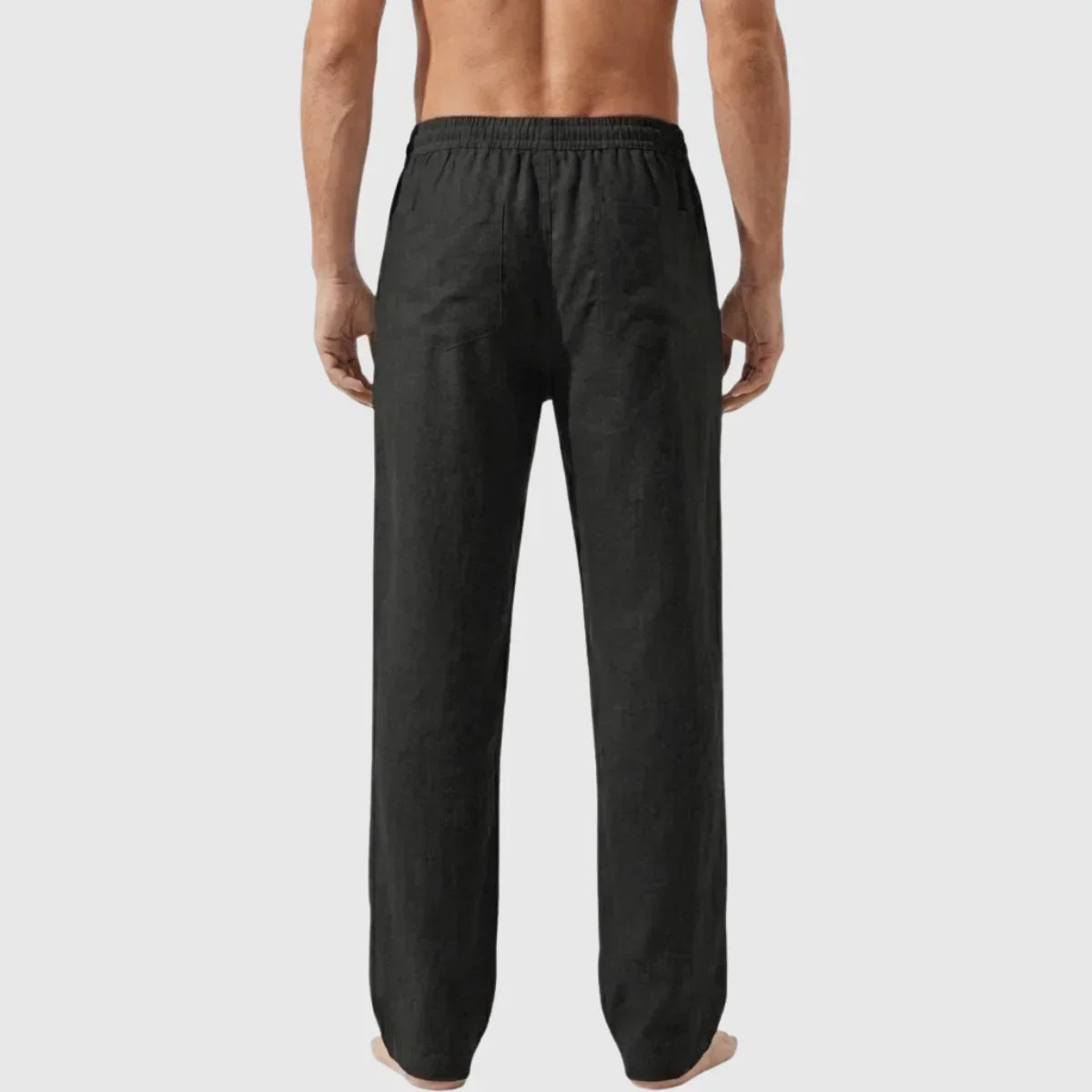 Kit 2 Calças de linho Masculina reta