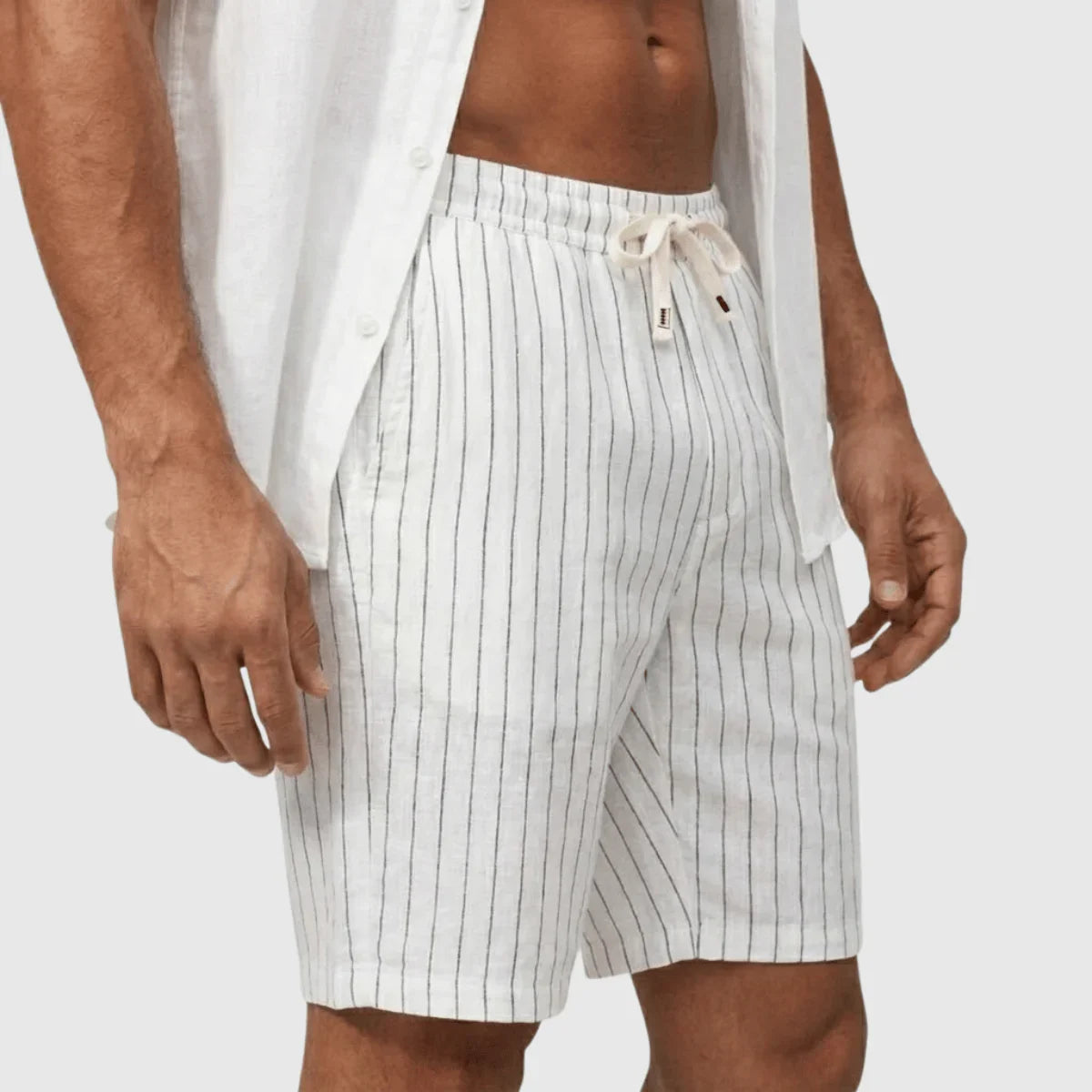 Bermuda Listrada Masculina Italy