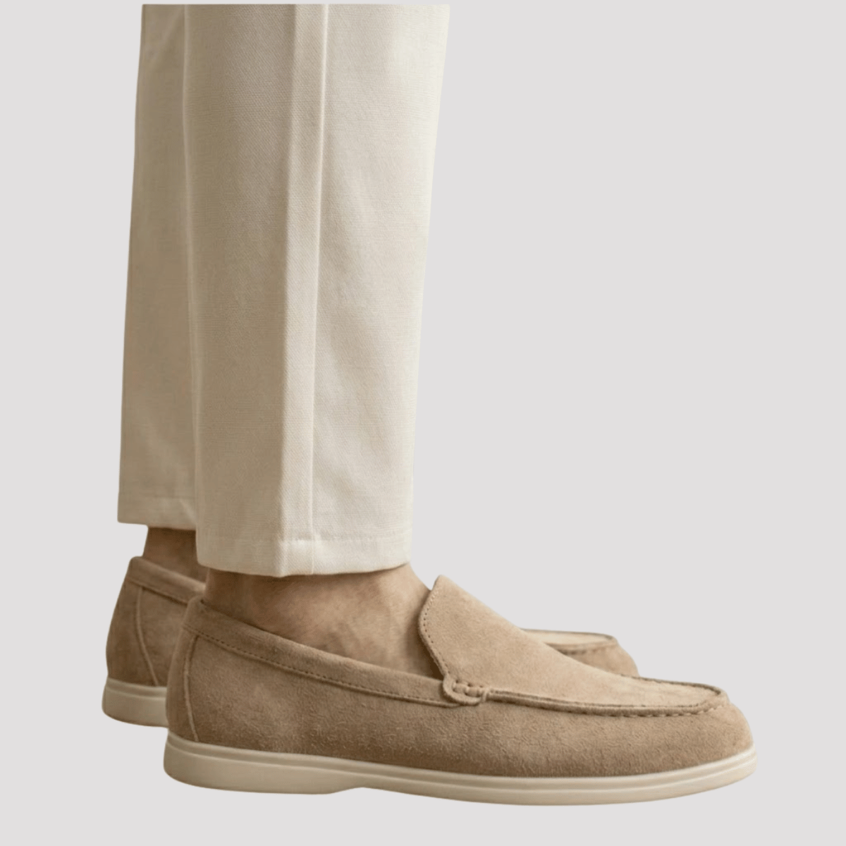 Sapato Mocassim Loafer de Camurça