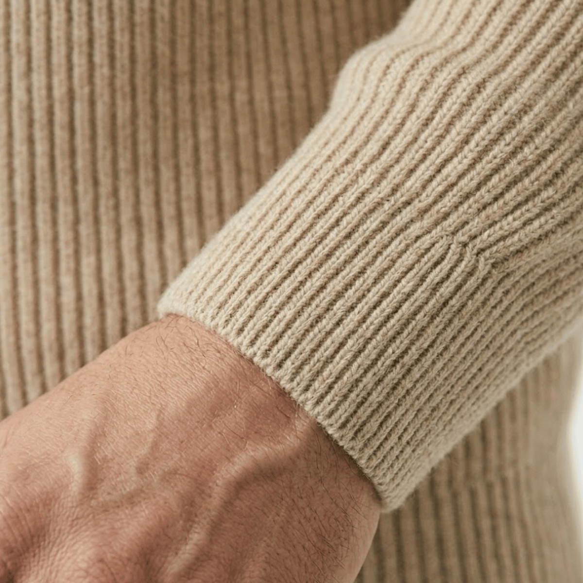 Conjunto Jaqueta Cardigan de Tricot com Zíper + Calça de Alfaiataria Preta