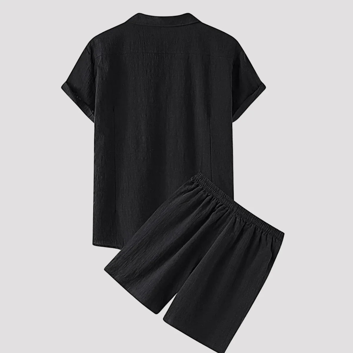 Conjunto de Praia Masculino em Linho