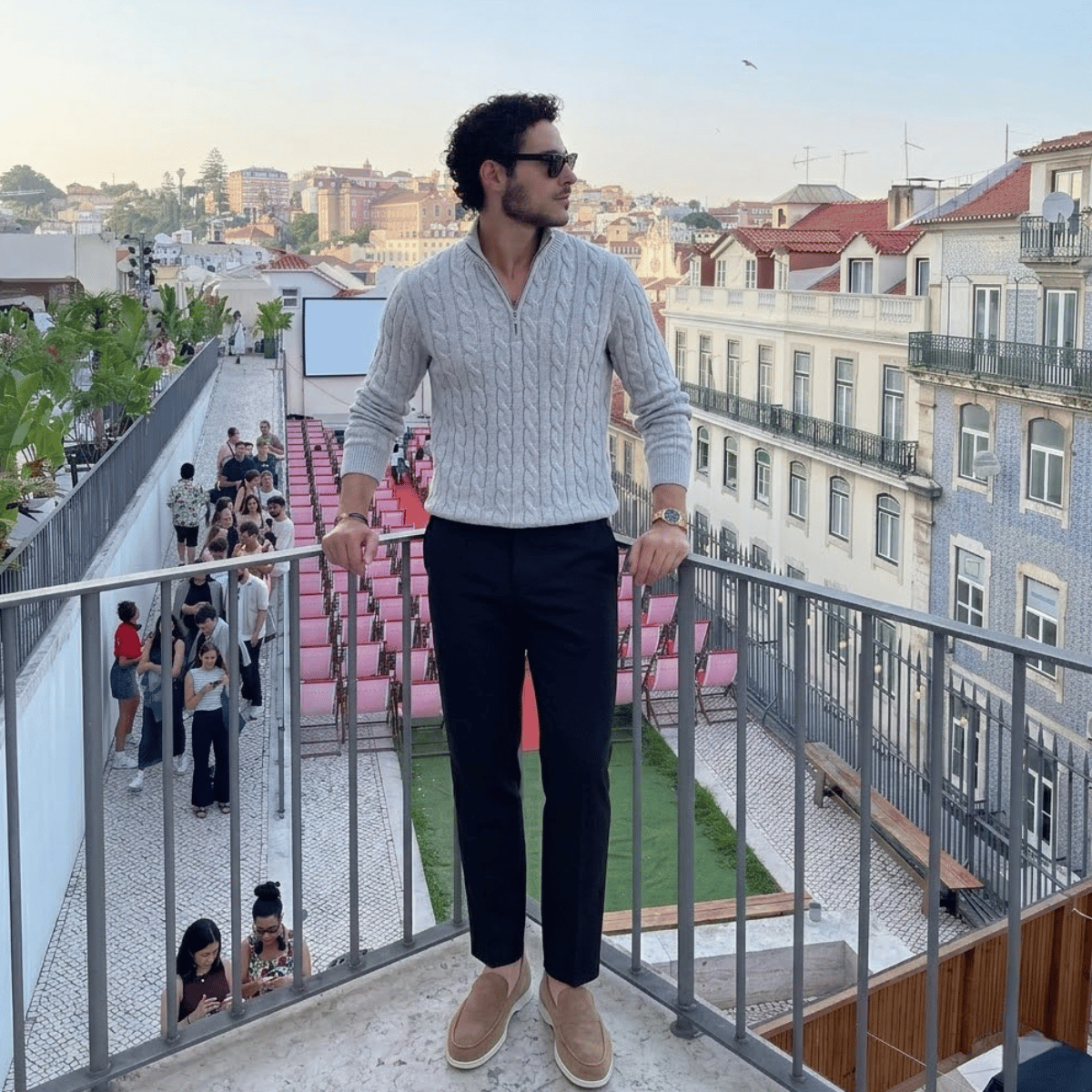 Conjunto Jaqueta Cacharrel + Calça de Alfaiataria