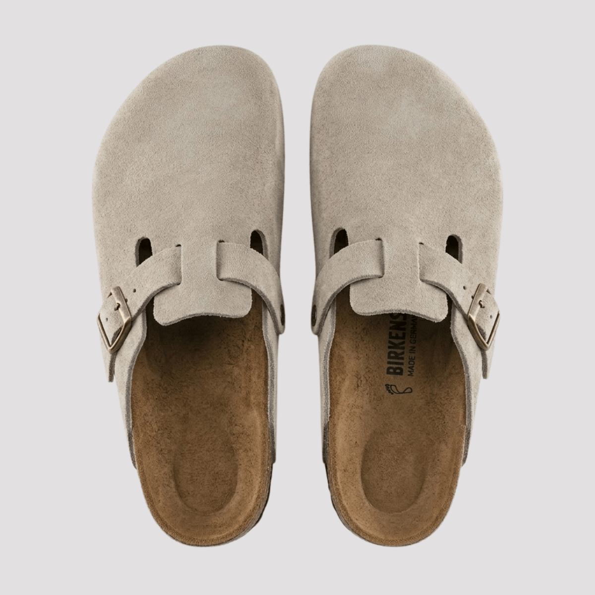 Sandália Clog Maculina de Camurça