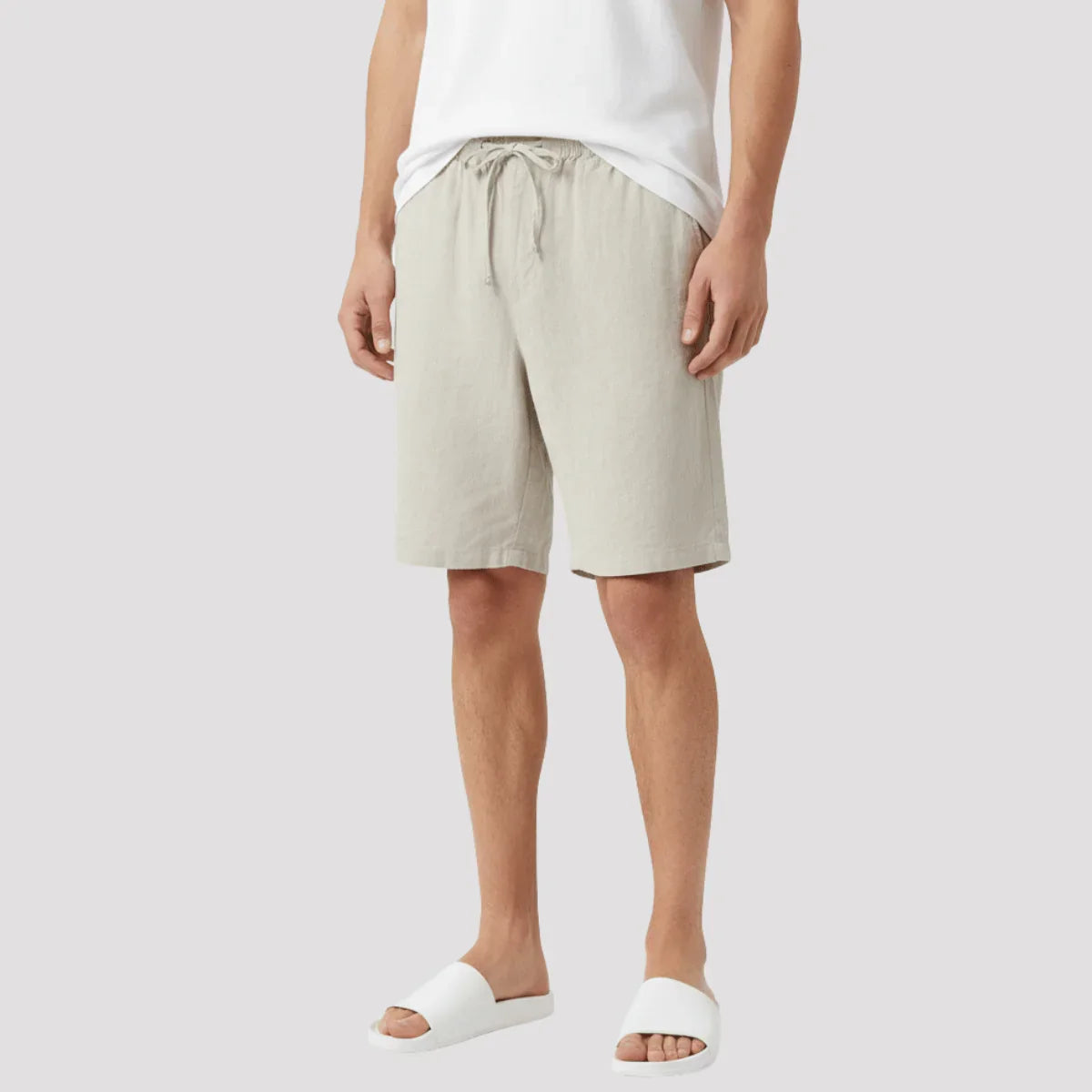 Bermuda Masculina de Linho