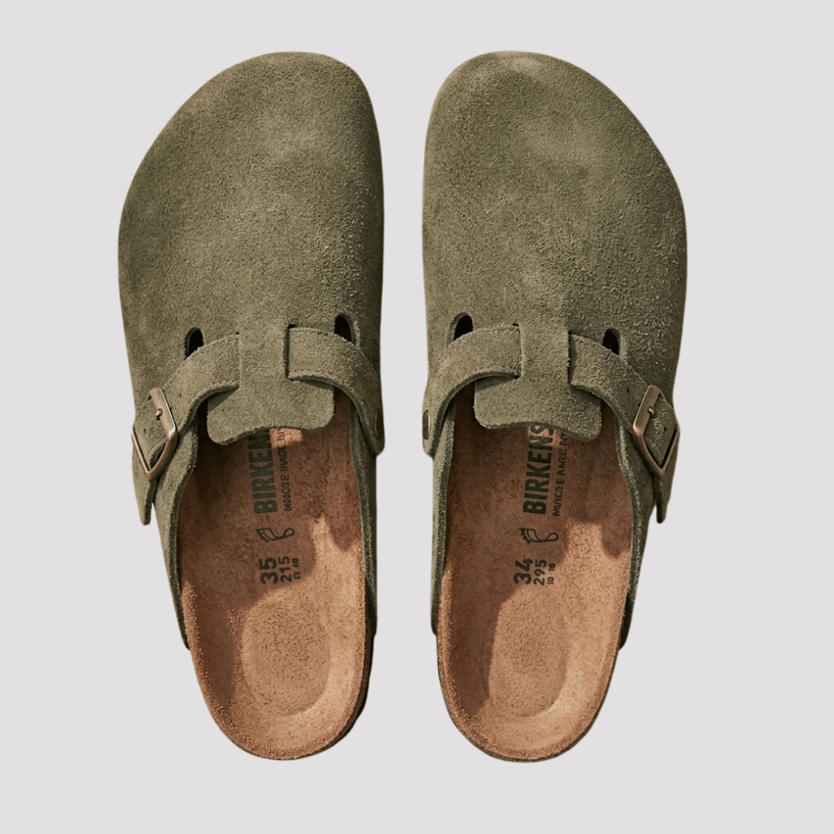 Sandália Clog Maculina Verde Musgo
