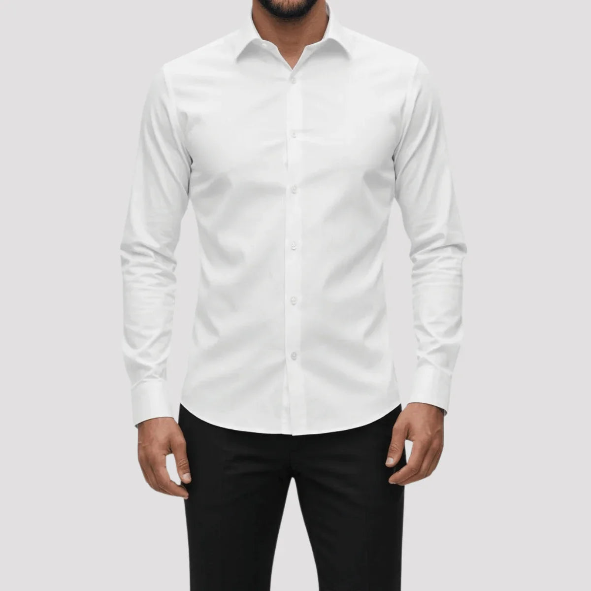 Camisa Social Lisa Anti Amasso