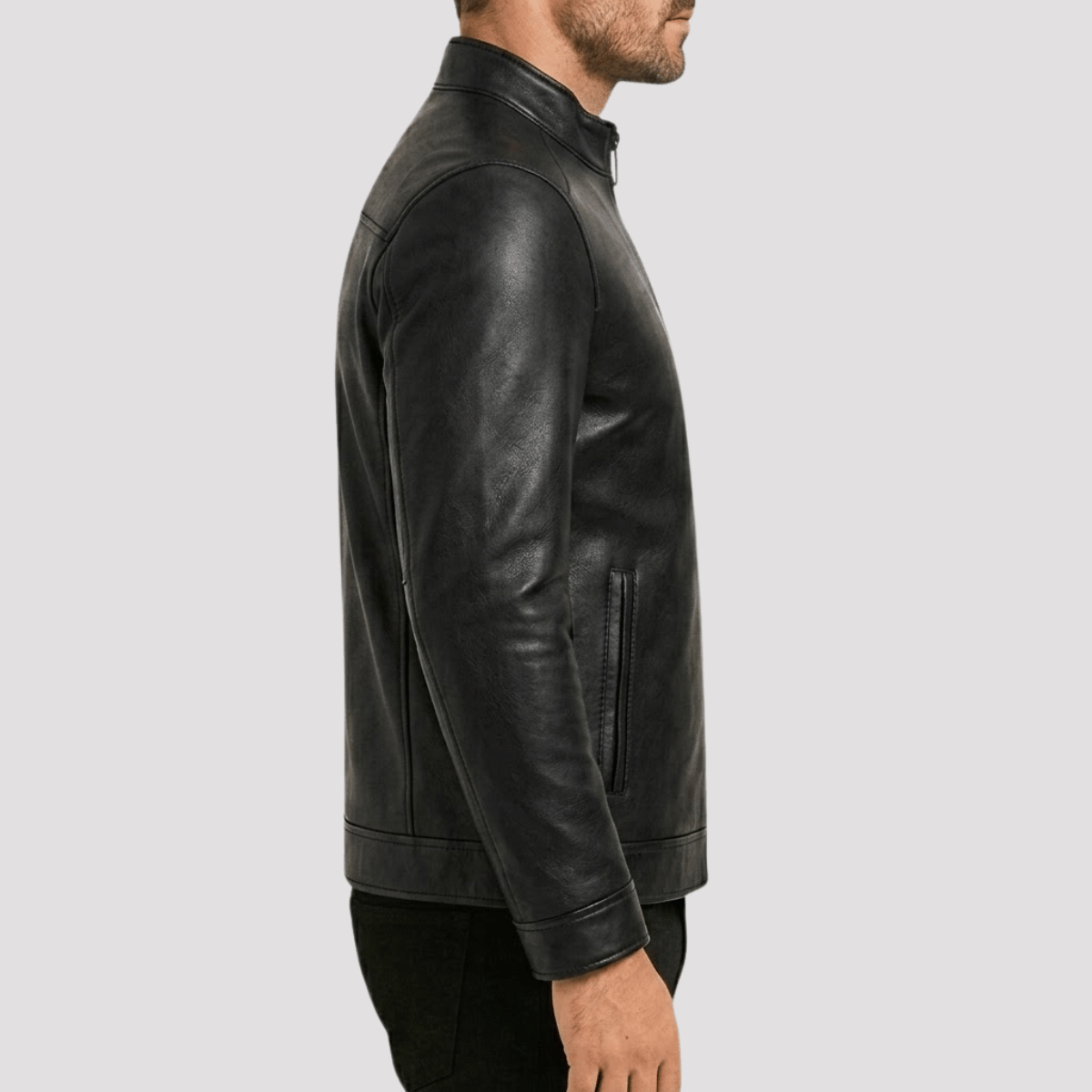 Jaqueta Masculina Motoqueiro com Zíper