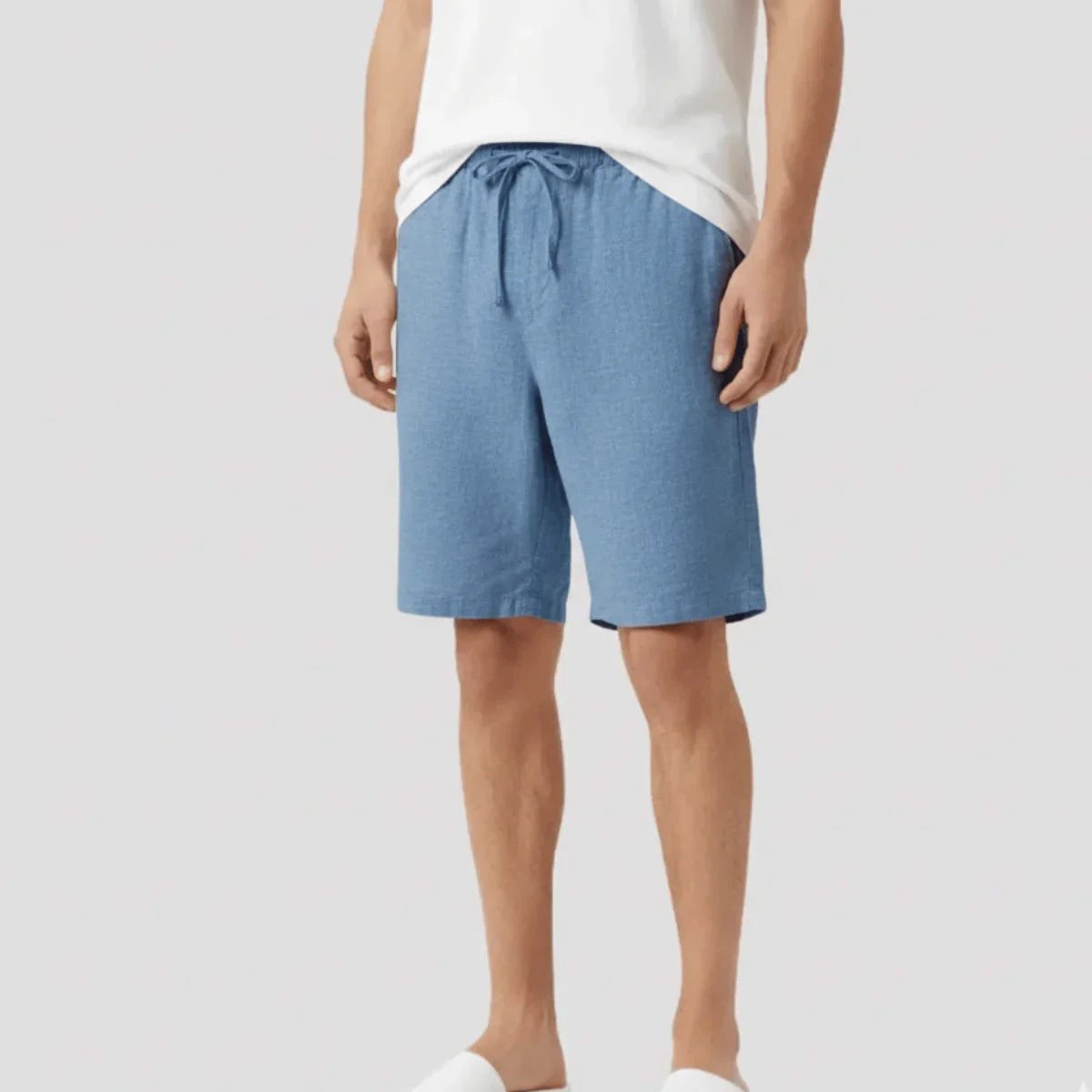Bermuda Masculina de Linho