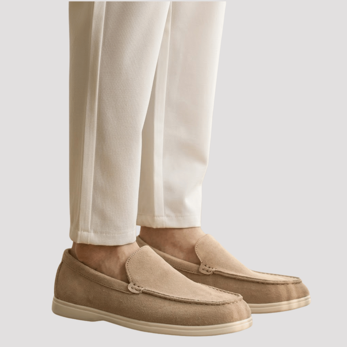 Sapato Mocassim Loafer de Camurça