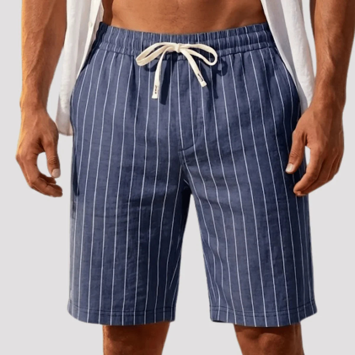 Bermuda Masculina Listrada Casual