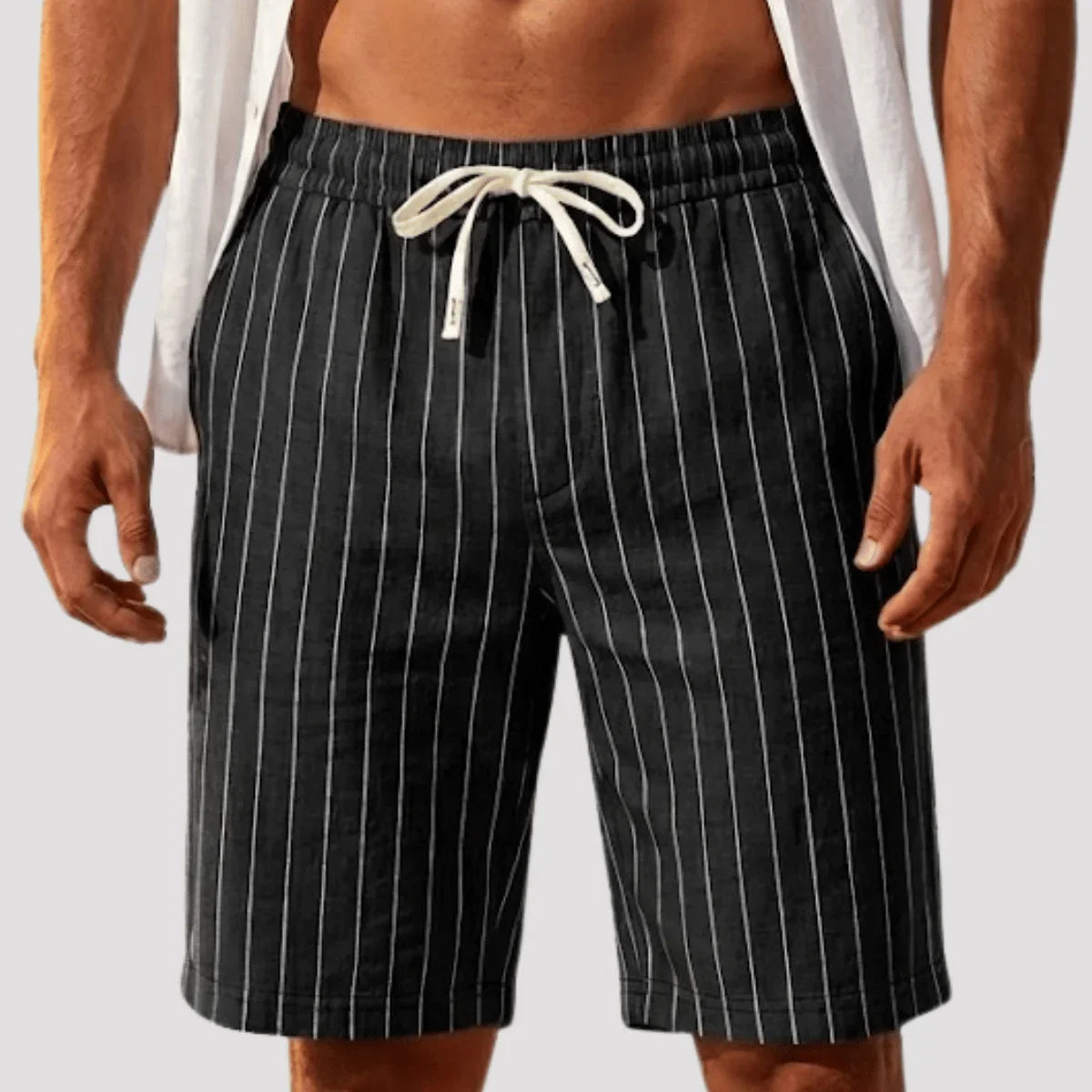 Bermuda Masculina Listrada Casual