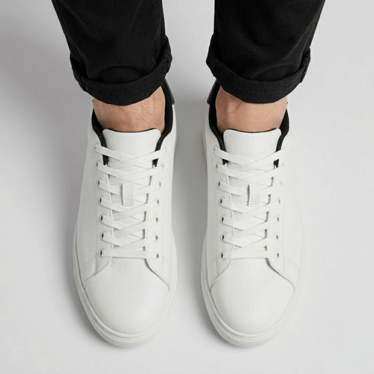 Tênis Casual Básico Masculino Branco