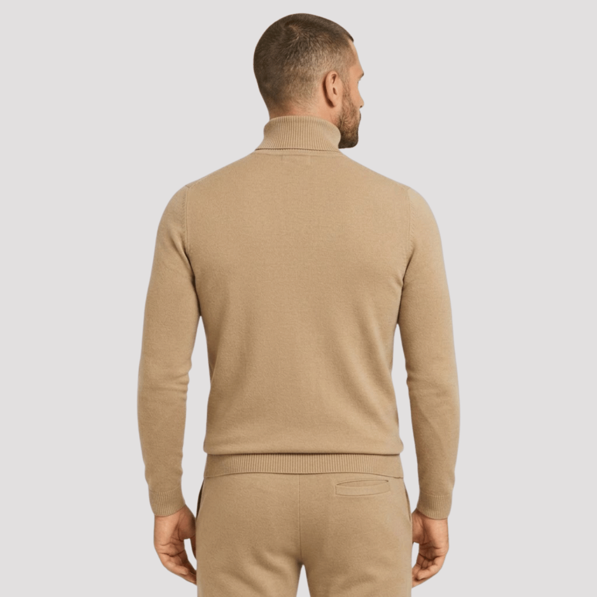 Suéter Masculino de Gola Alta