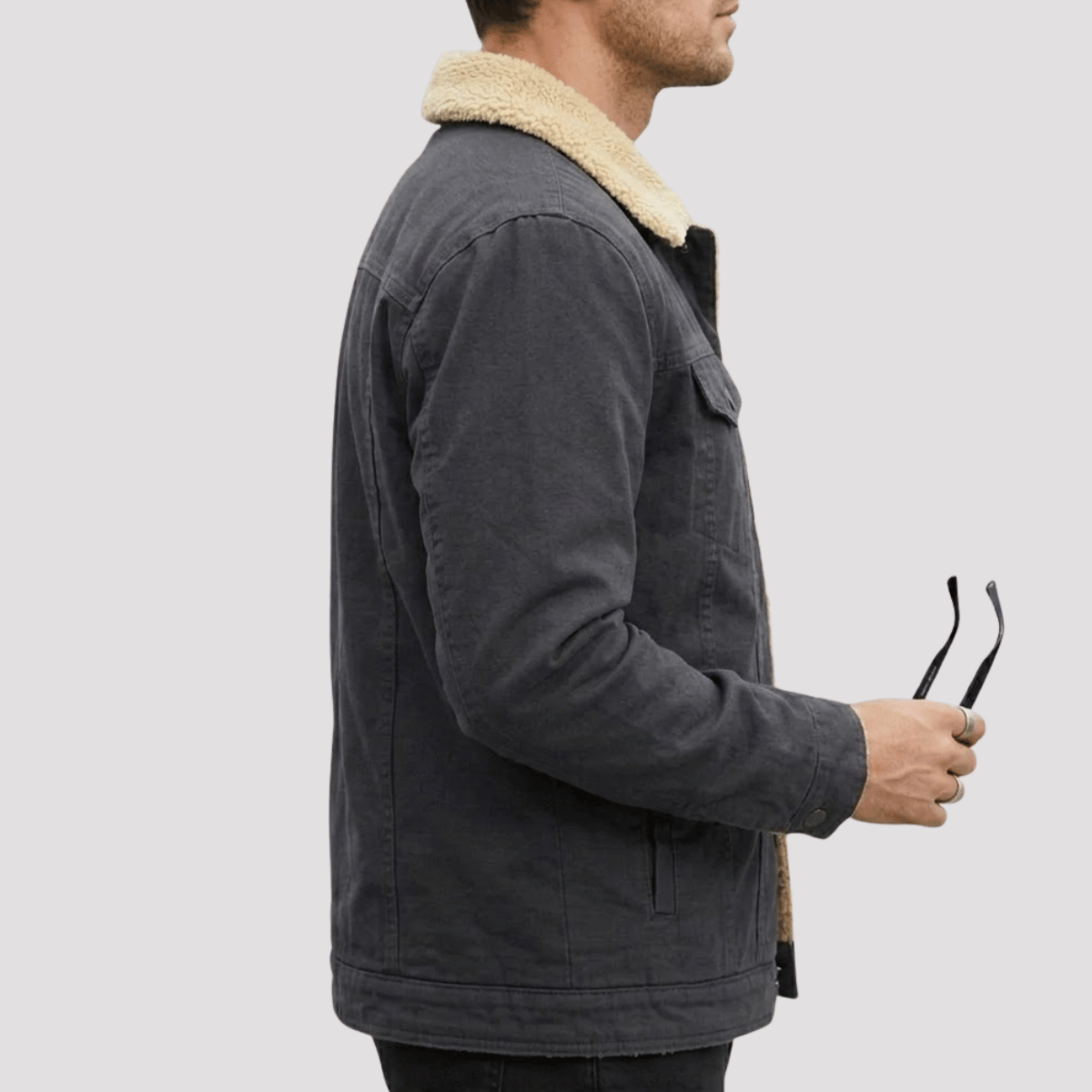 Jaqueta Masculina com Interior Forrado