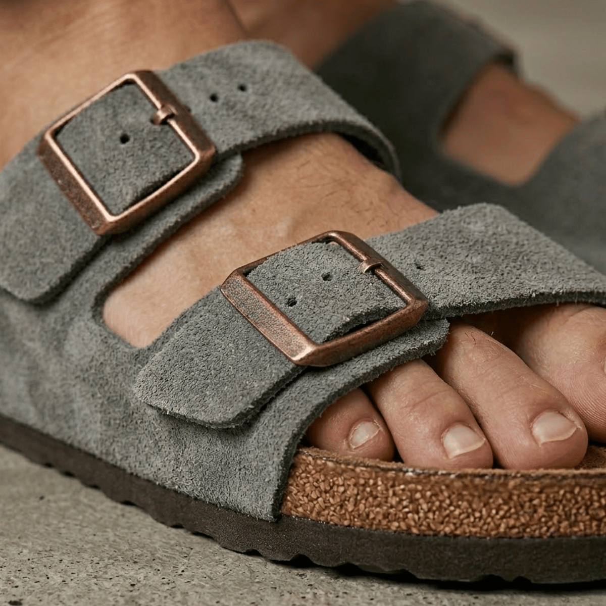 Sandália Masculina Slide Emborrachada