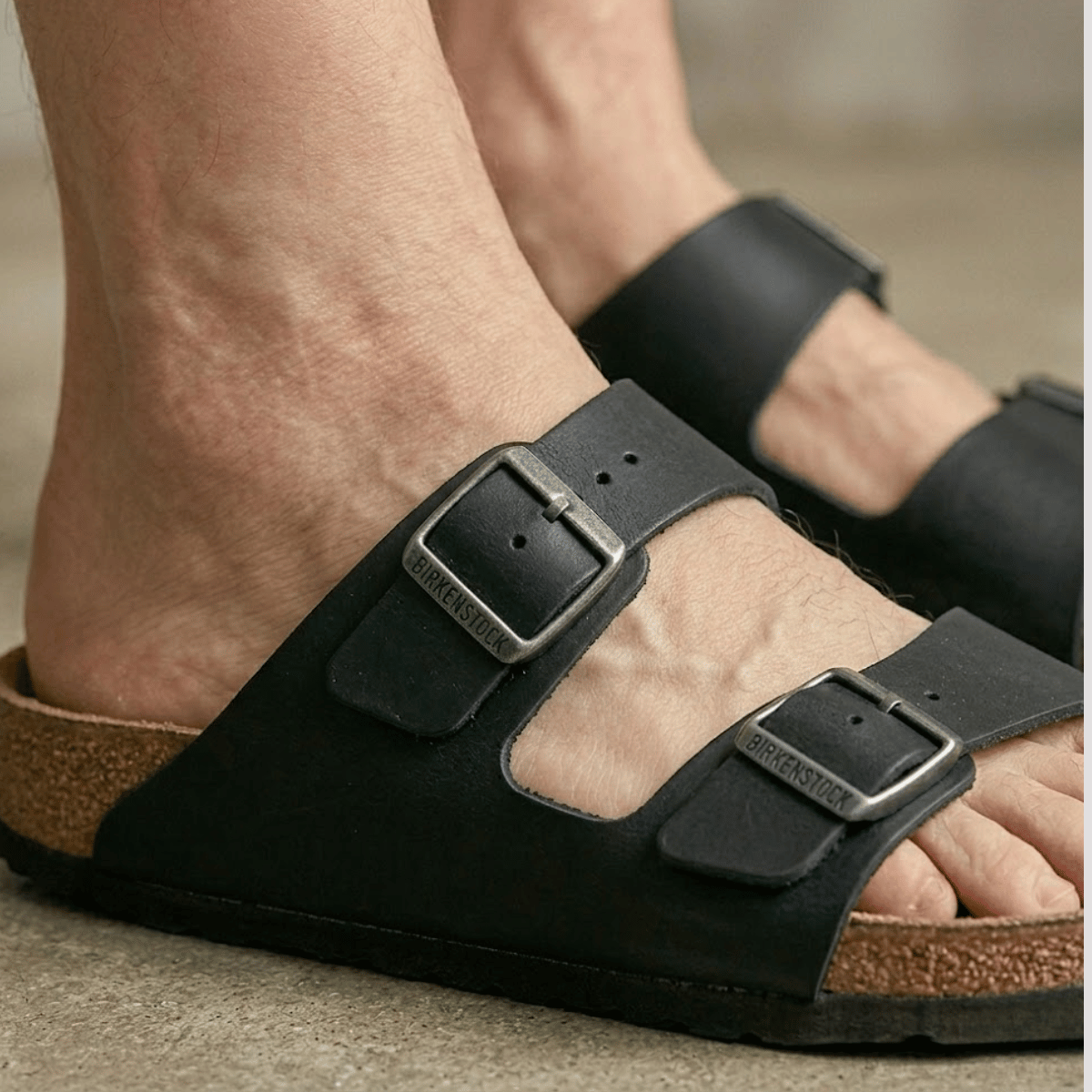 Conjunto Masculino de linho com sandália