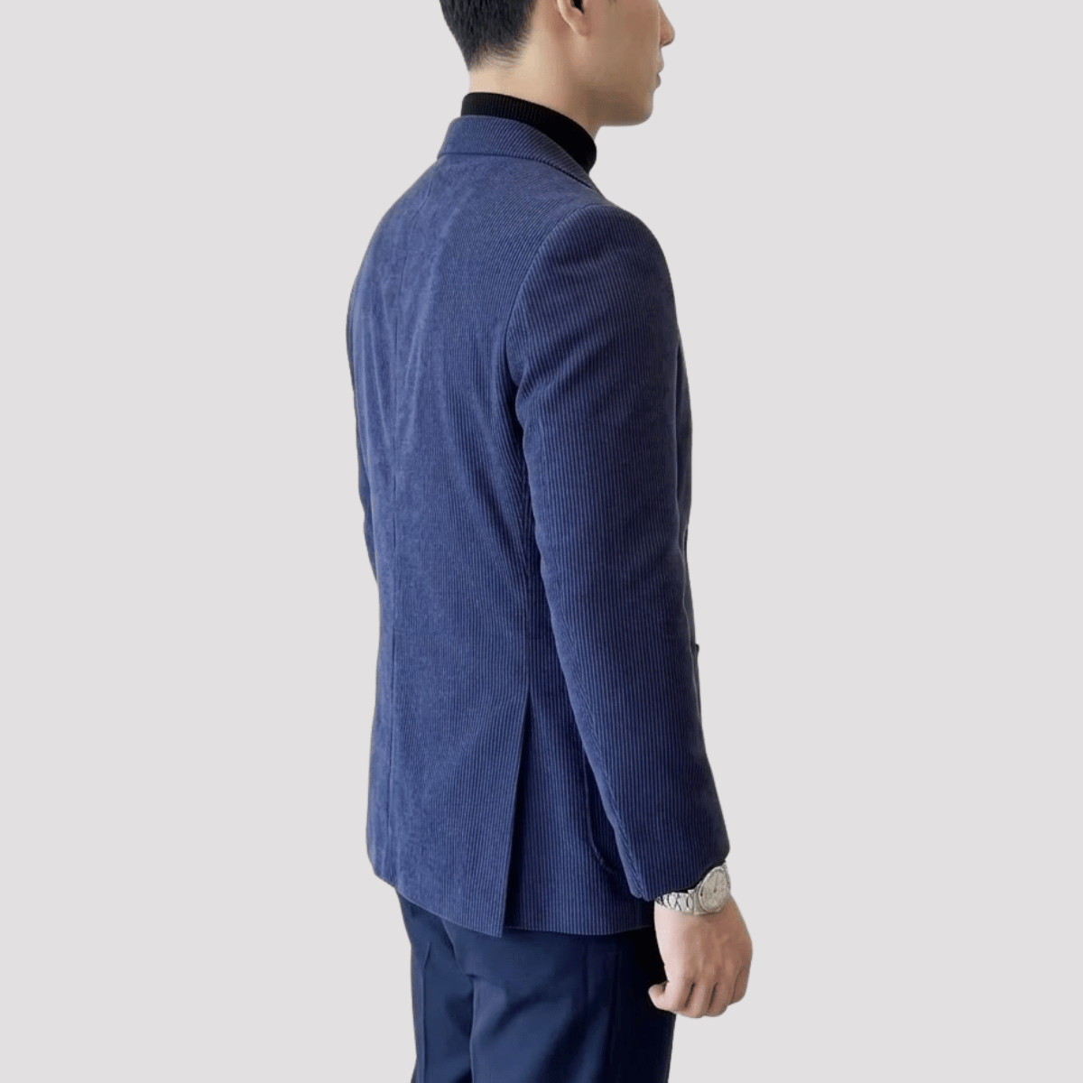 Blazer Masculino de Veludo Cotelê