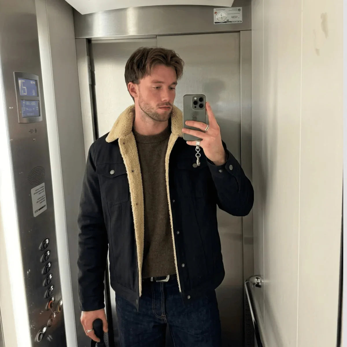 Jaqueta Masculina com Interior Forrado