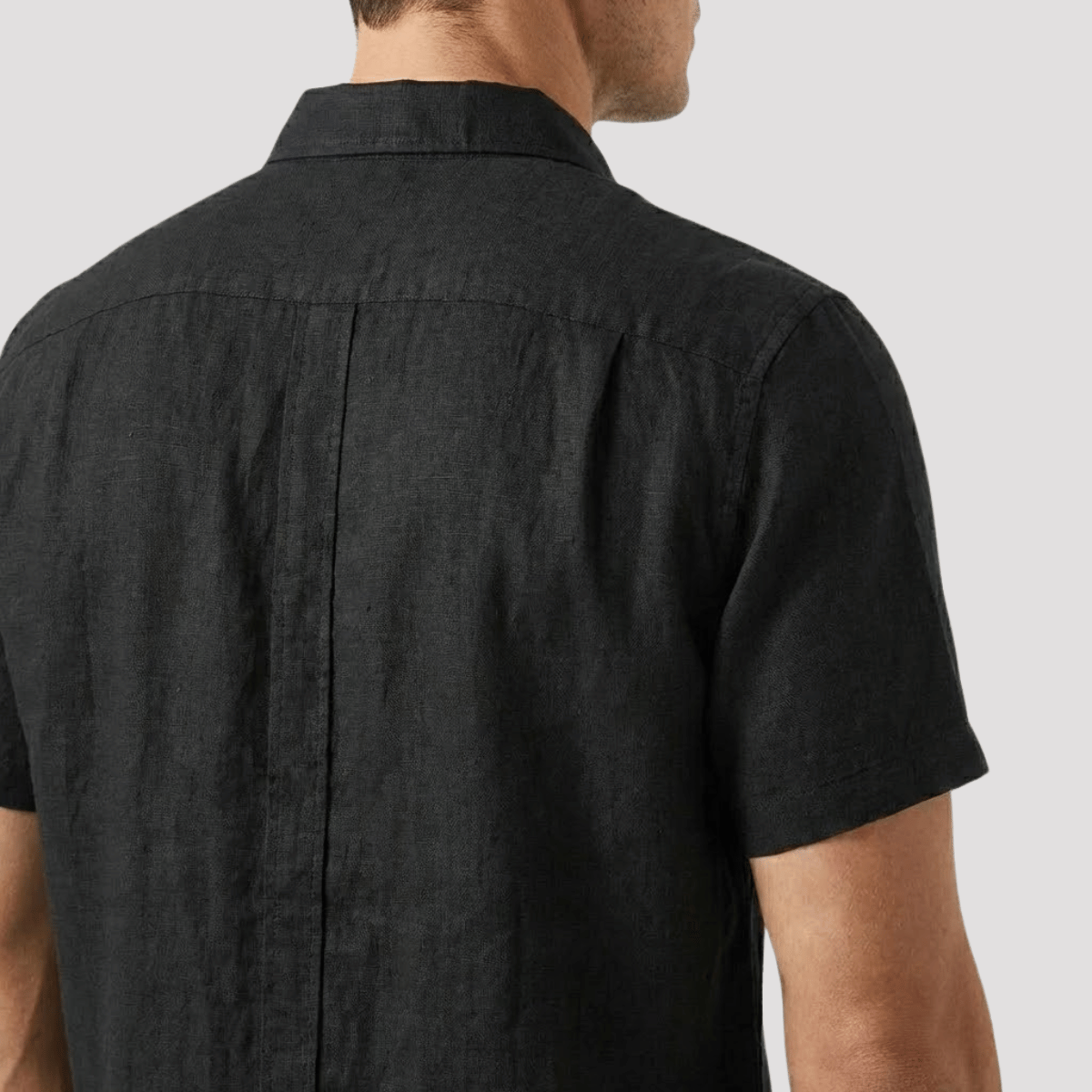 Kit 2 Camisas De Linho Lisa Masculina