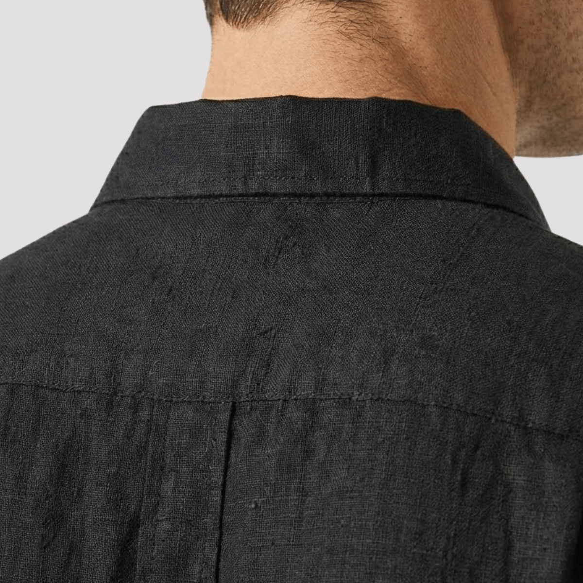 Kit 2 Camisas De Linho Lisa Masculina