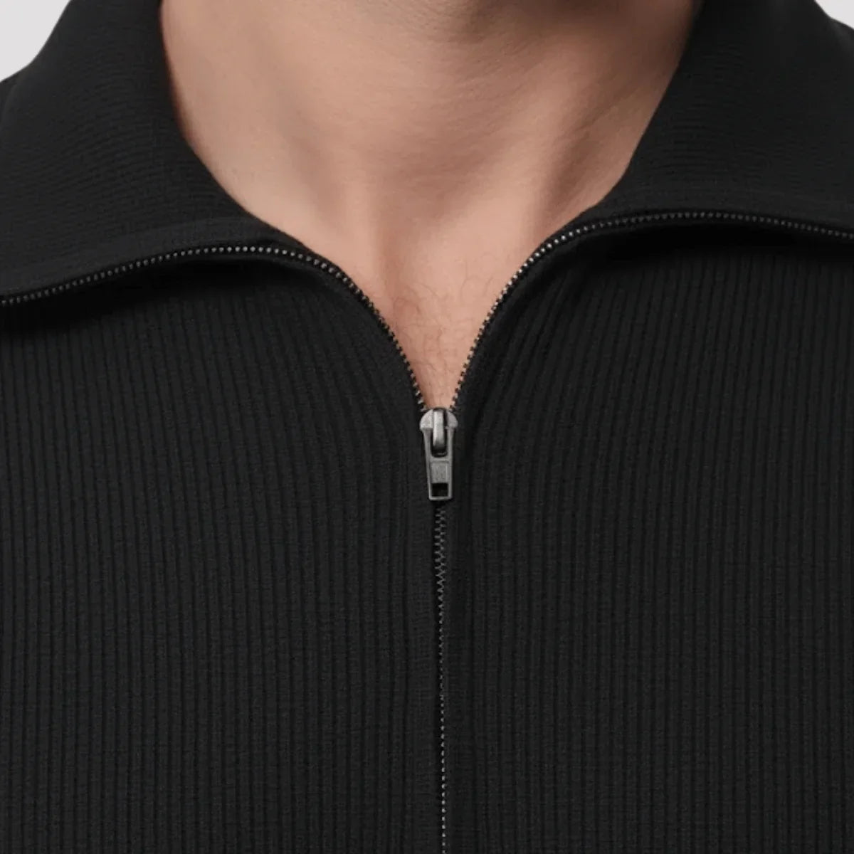 Conjunto Jaqueta Cacharrel Masculina com Zíper + Mocassim Loafer de Camurça