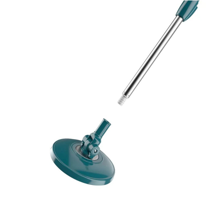 Mop Esfregão Giratório 360 com Balde e Refil Microfibra